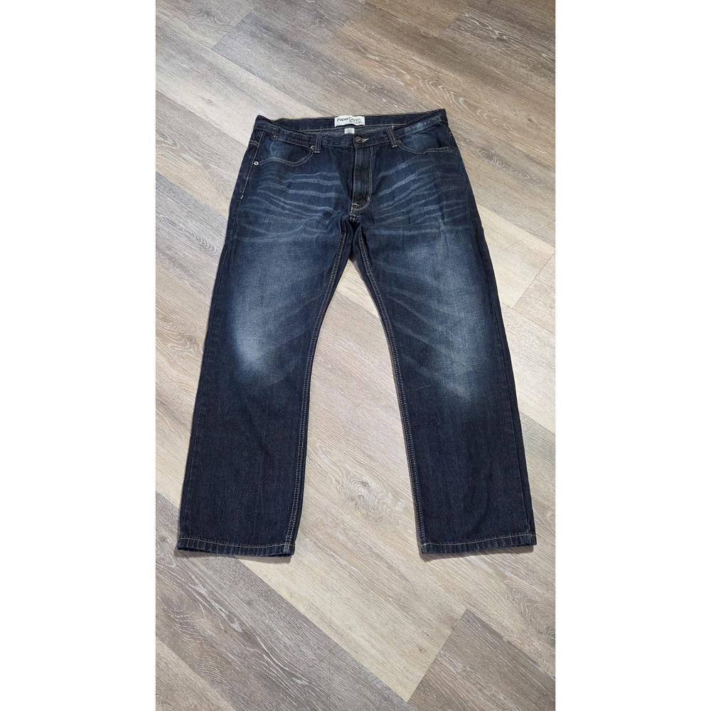 Men's Jeans Paper Denim & Cloth Men's Straight Leg Dark Wash Jeans 36x30 EUC